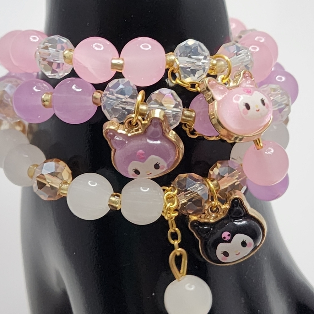 Kuromi Stretch Bracelets - Picture 4 of 4